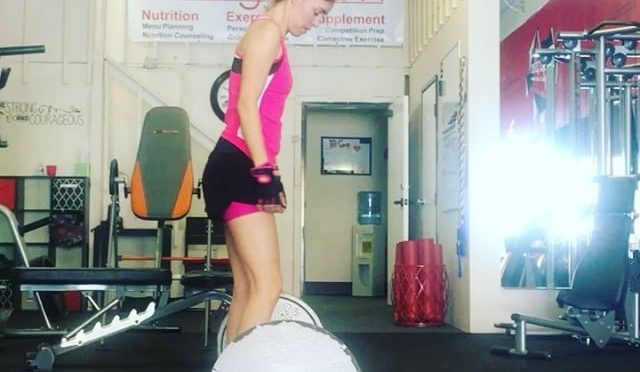 CorrectiveX.com programming got this client to deadlift more than her weight.  When she came in she couldn't walk without an AFO.  She has no tibialis anterior on the left, 2 Harrington rods the length of her spine and an irregular heart beat with palpitations even after ablation.